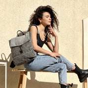 סטודנטס בינוני ירוק-אפור קורדרוי