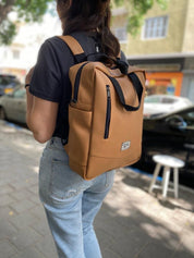 תיק נאצ'ו קאמל דמוי עור נובוק