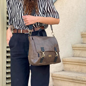 תיק גב/צד Jaffa חום