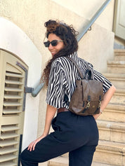 תיק גב/צד Jaffa חום