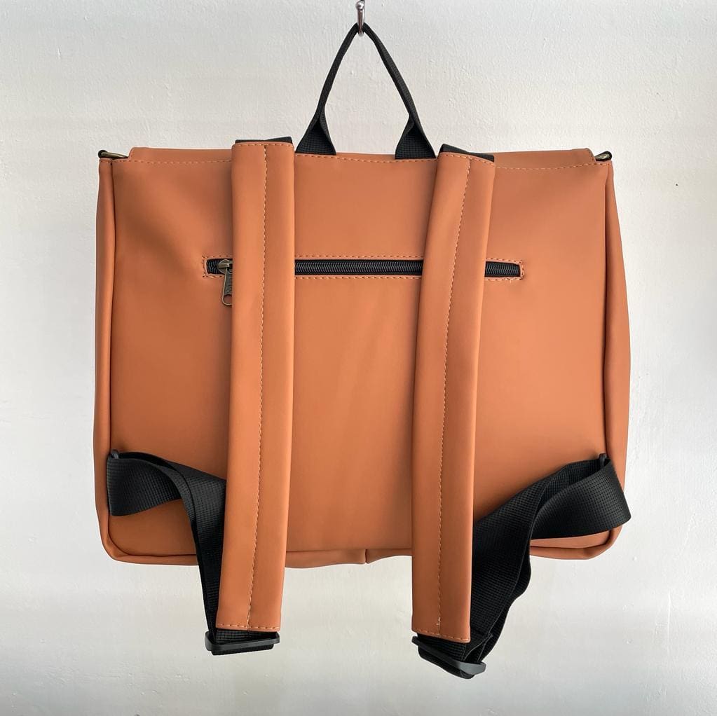 תיק גב/צד Jaffa גדול כתום מנדרינה שמח!