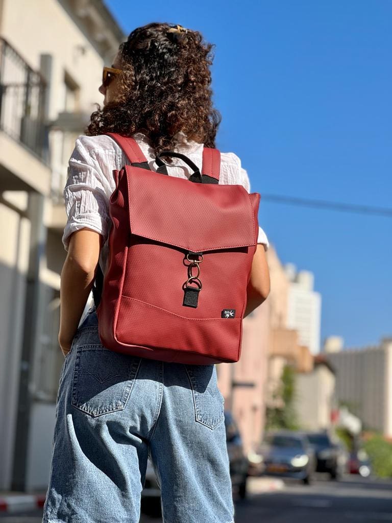 סטודנטס בינוני אדום טקסטורה היסטרי