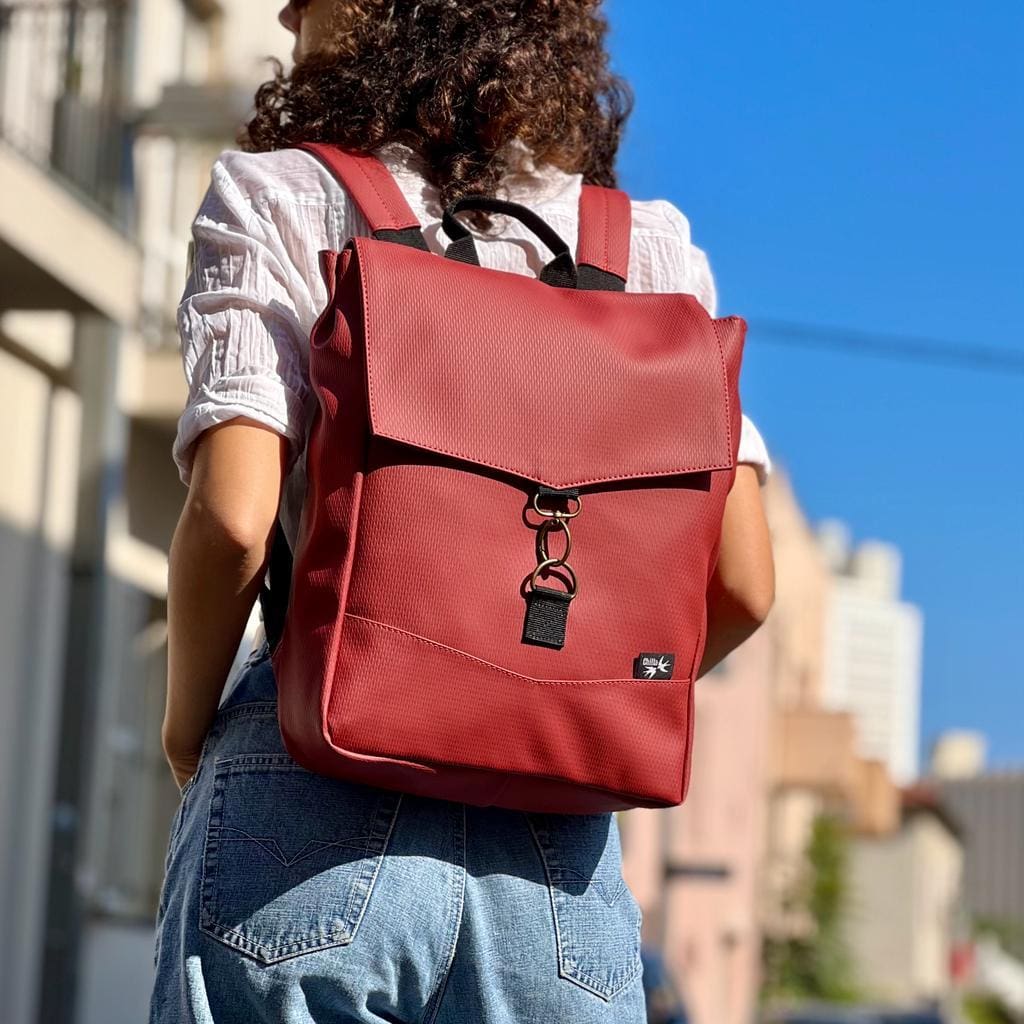 סטודנטס בינוני אדום טקסטורה היסטרי