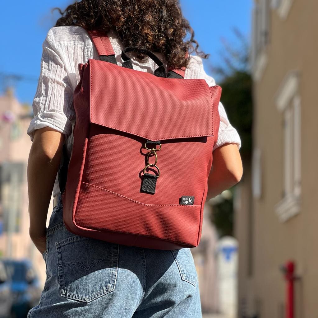 סטודנטס בינוני אדום טקסטורה היסטרי