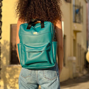 תיק NOAH טורקיז דמוי עור