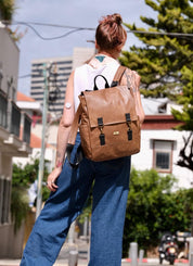 תיק גב Unicorn קאמל רטרו