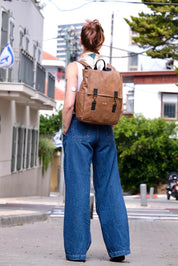 תיק גב Unicorn קאמל רטרו