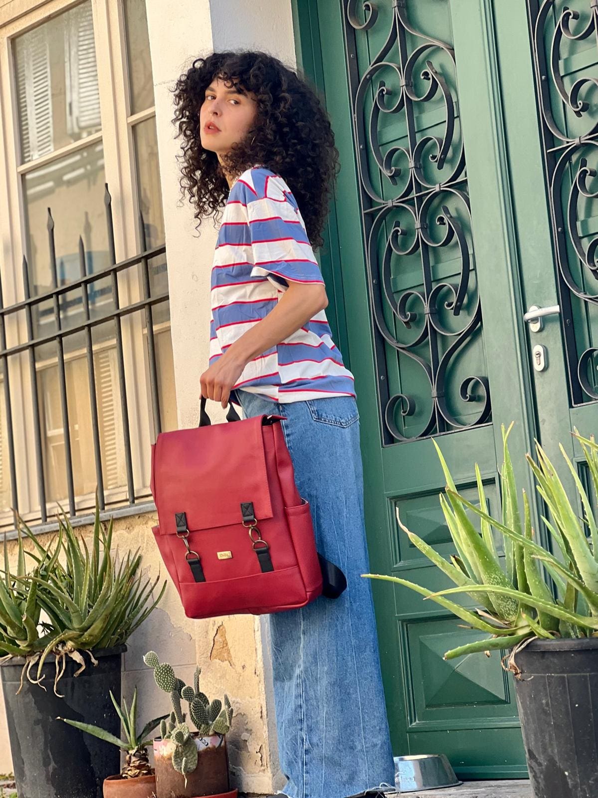 תיק גב Unicorn רימון