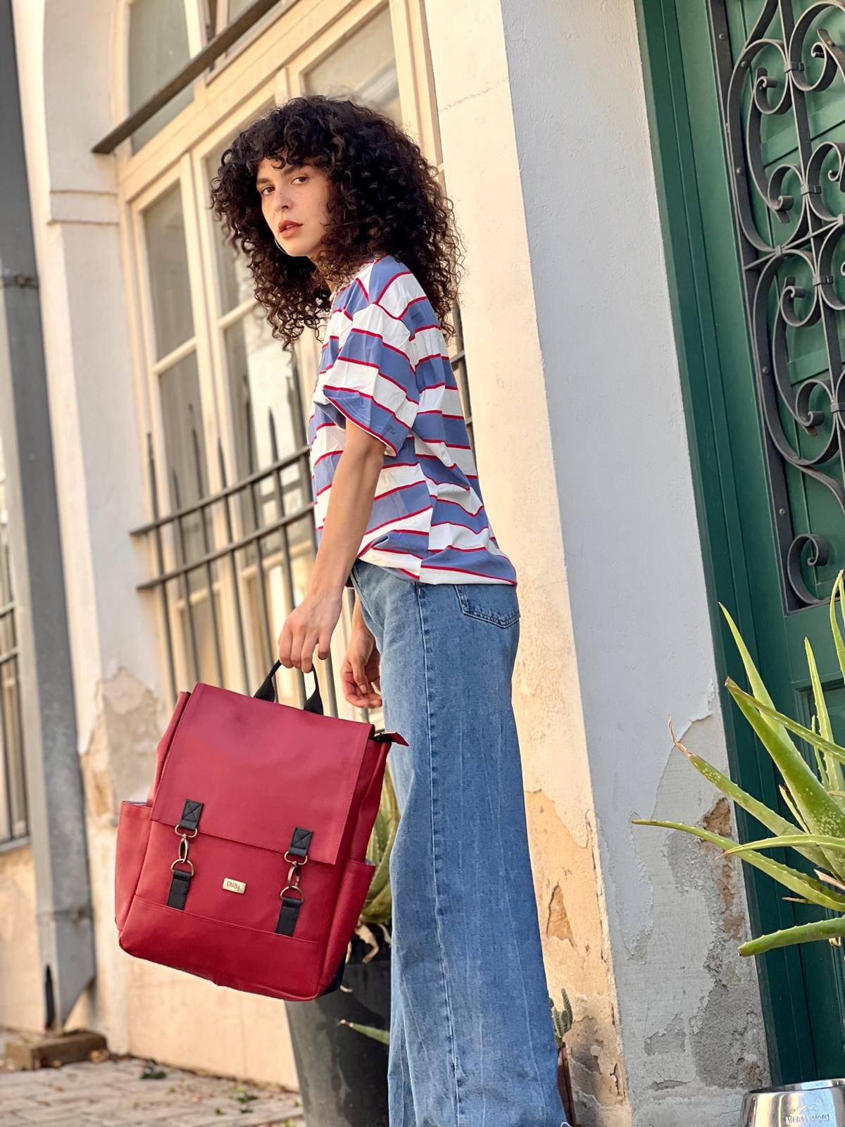 תיק גב Unicorn רימון