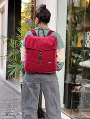 תיק גב סטודנטס גדול בורדו קורדרוי