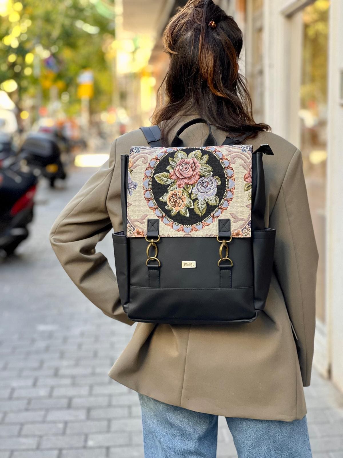 תיק גב Unicorn גדול וינטייג'