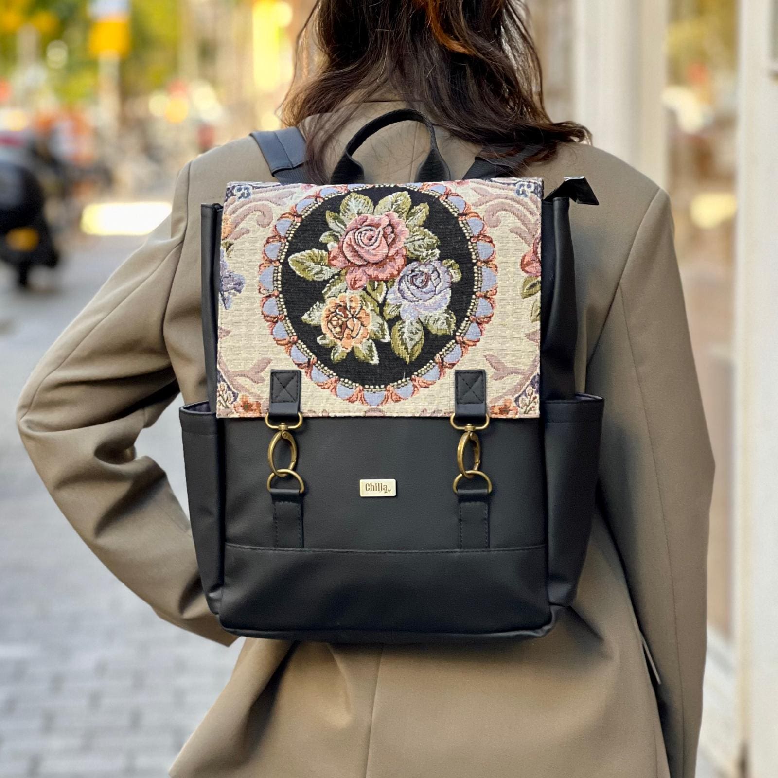 תיק גב Unicorn גדול וינטייג'