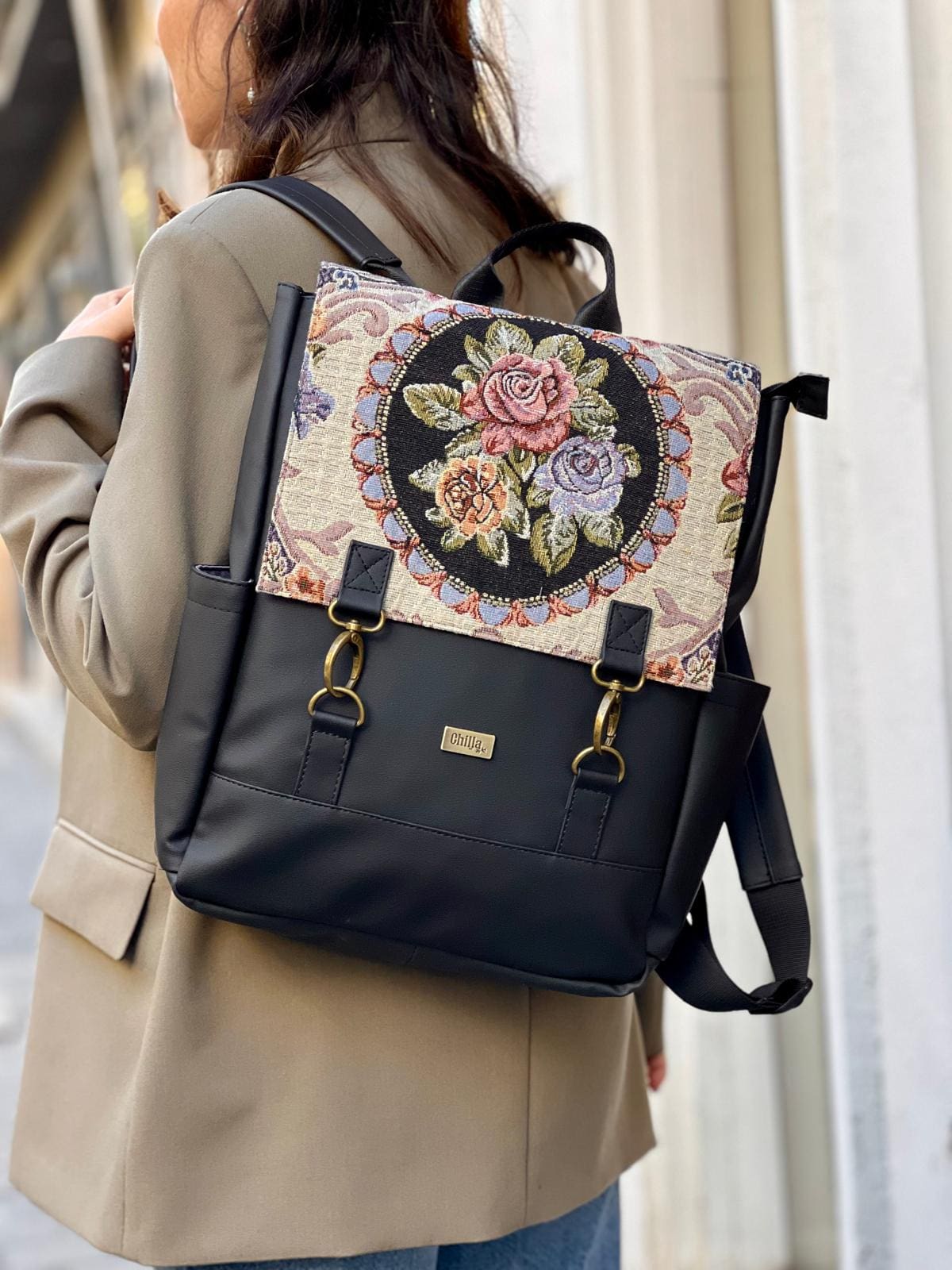 תיק גב Unicorn גדול וינטייג'