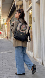 תיק גב Unicorn גדול וינטייג'