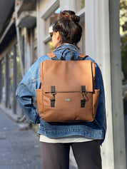 תיק גב Unicorn גדול קאמל