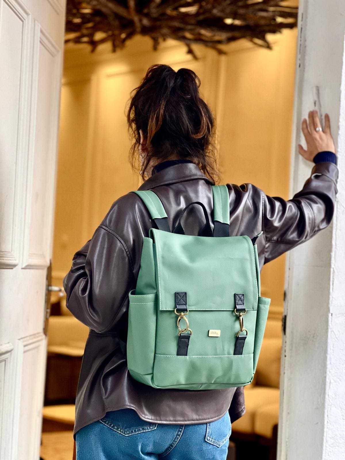 תיק גב מיני Unicorn טורקיז