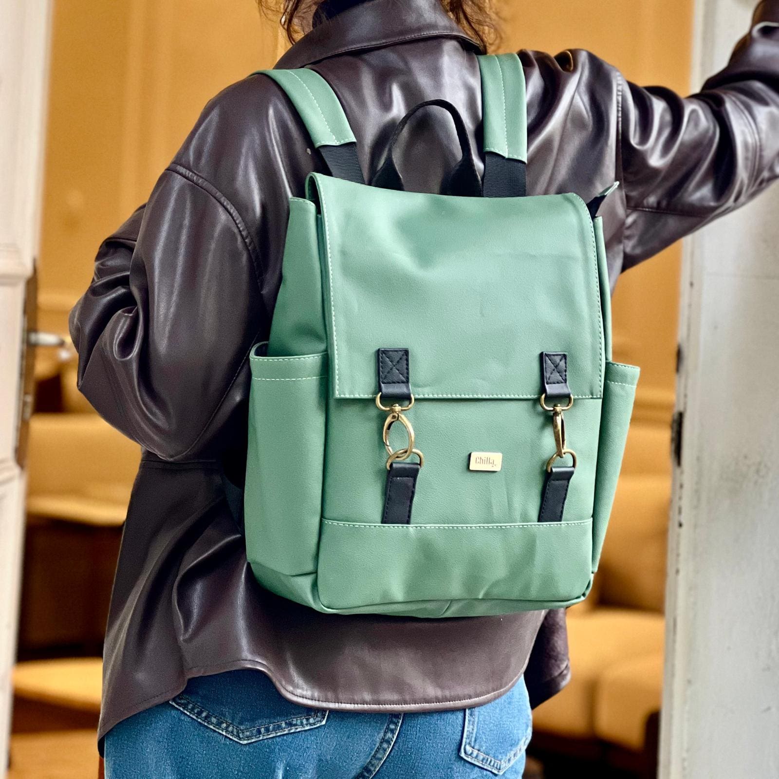 תיק גב מיני Unicorn טורקיז