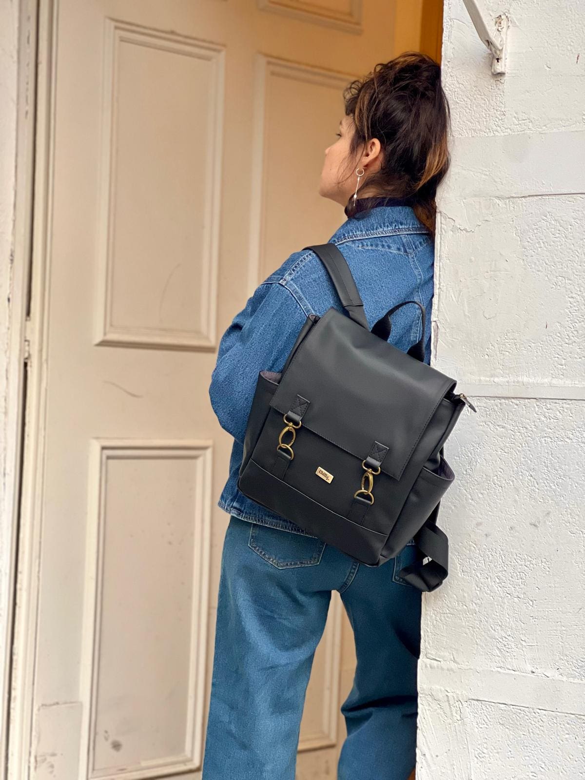 תיק גב מיני Unicorn שחור