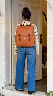 תיק גב Unicorn גדול כתום חמרה