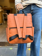 תיק גב Unicorn גדול כתום חמרה