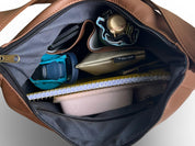 תיק צד Renée חום אדמה