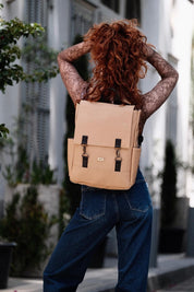 תיק גב Unicorn גדול חול