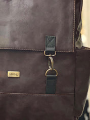 תיק גב Unicorn גדול חום רטרו *הזמנה מוקדמת! יחזור למלאי ב1.12