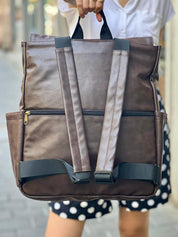 תיק גב Unicorn גדול חום רטרו *הזמנה מוקדמת! יחזור למלאי ב1.12