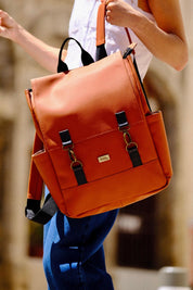 תיק גב Unicorn כתום חמרה זה השחור החדש