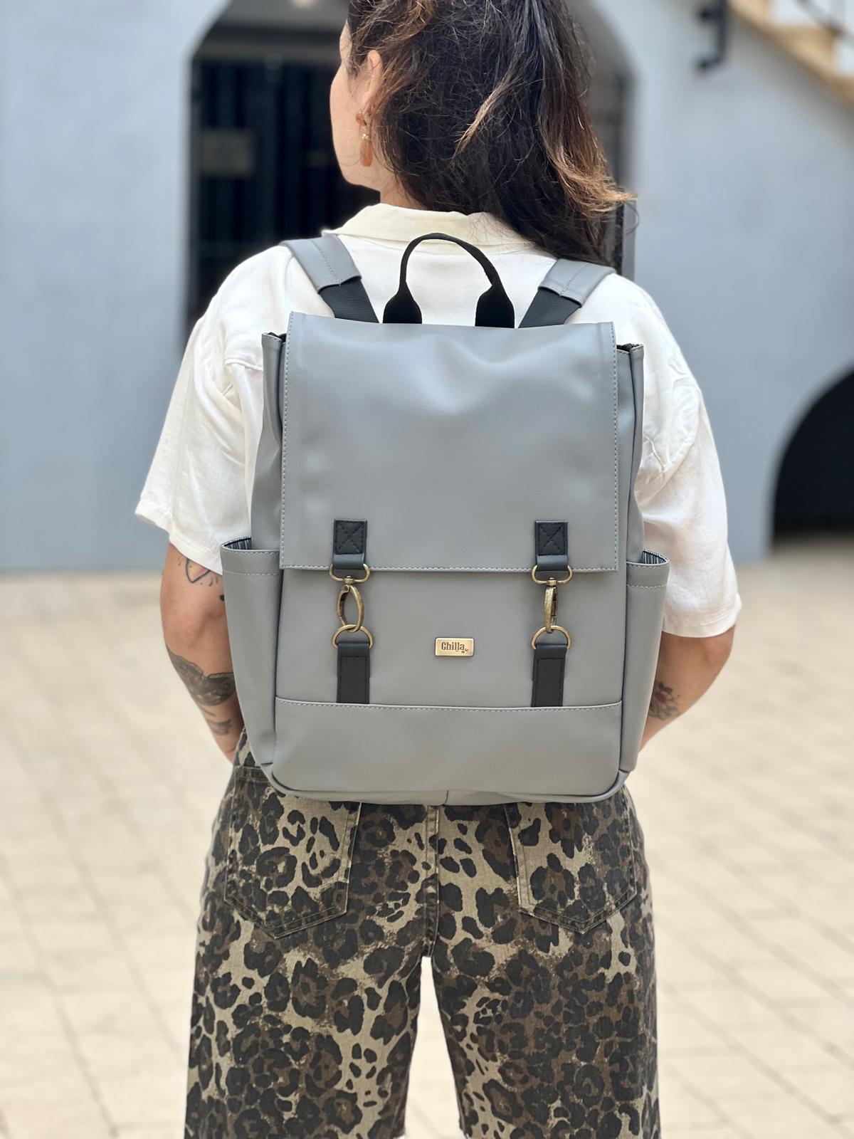 תיק גב Unicorn אפור בהיר