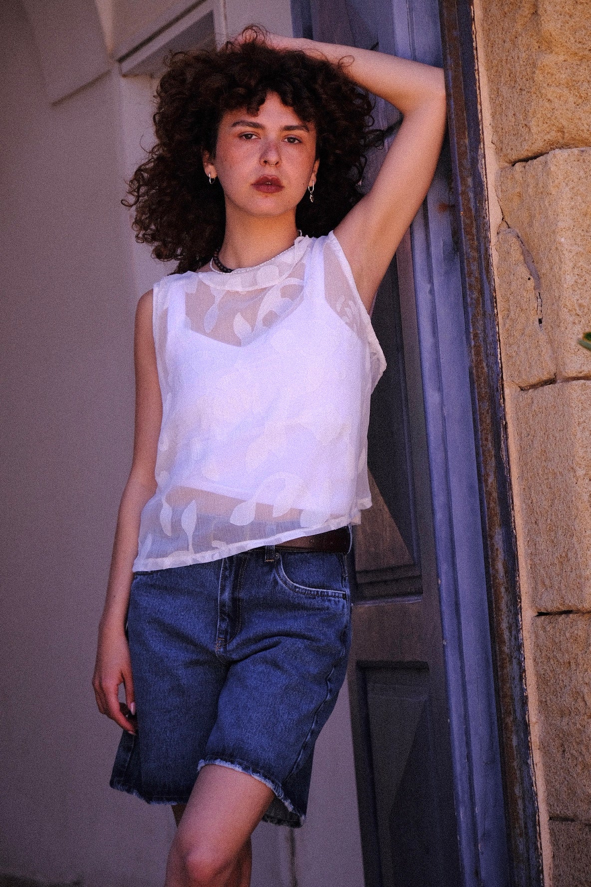 חולצה מכופתרת 'Chloé' חגיגית