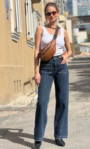 פאוץ' רוני גדול קאמל רטרו