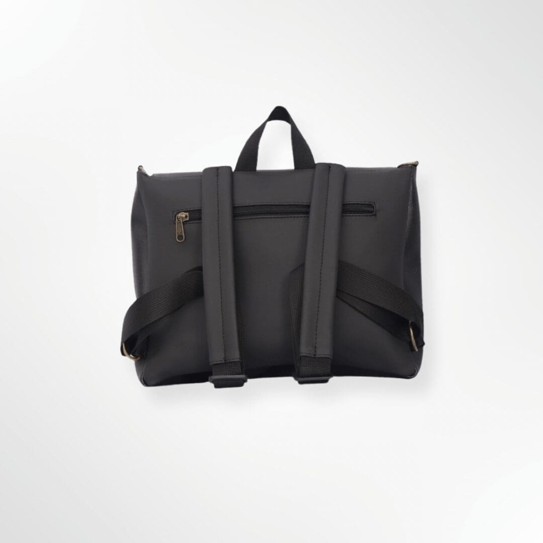 תיק גב/צד Jaffa שחור נובוק