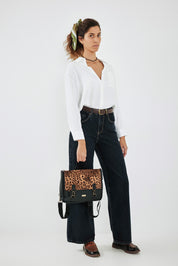 ג'ינס ארוך Dark Blue Wide Leg