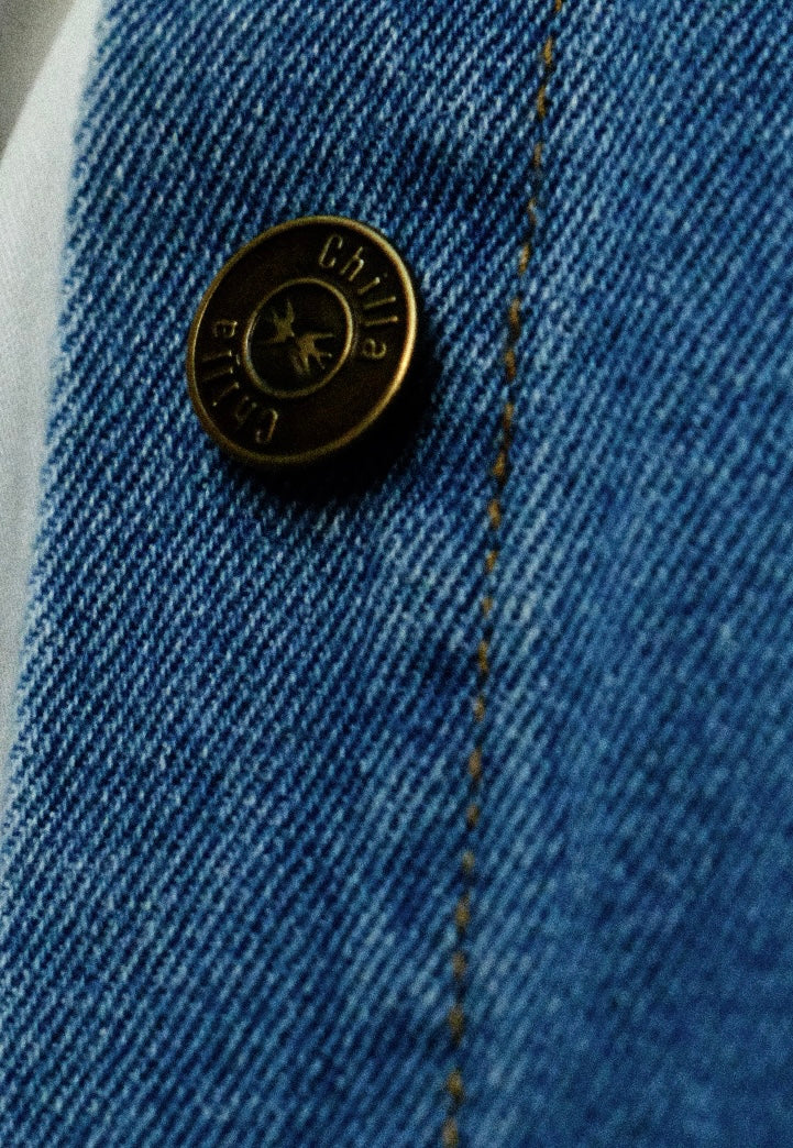 Chilla Denim ג'קט ג׳ינס בהיר