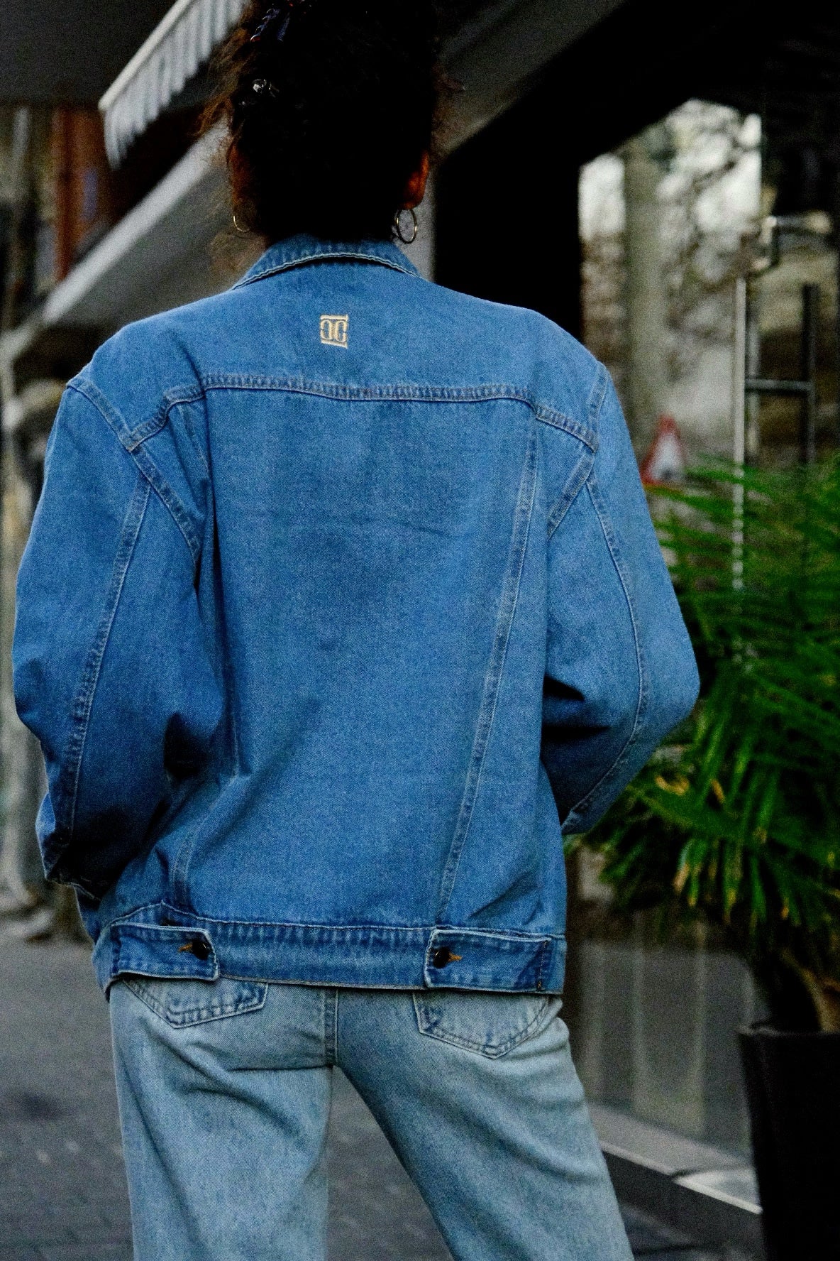Chilla Denim ג'קט ג׳ינס בהיר
