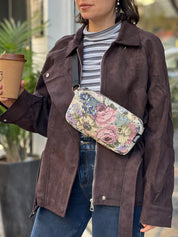 פאוץ' 'לורנס' וינטאג' שמנת