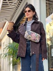 פאוץ' 'לורנס' וינטאג' שמנת