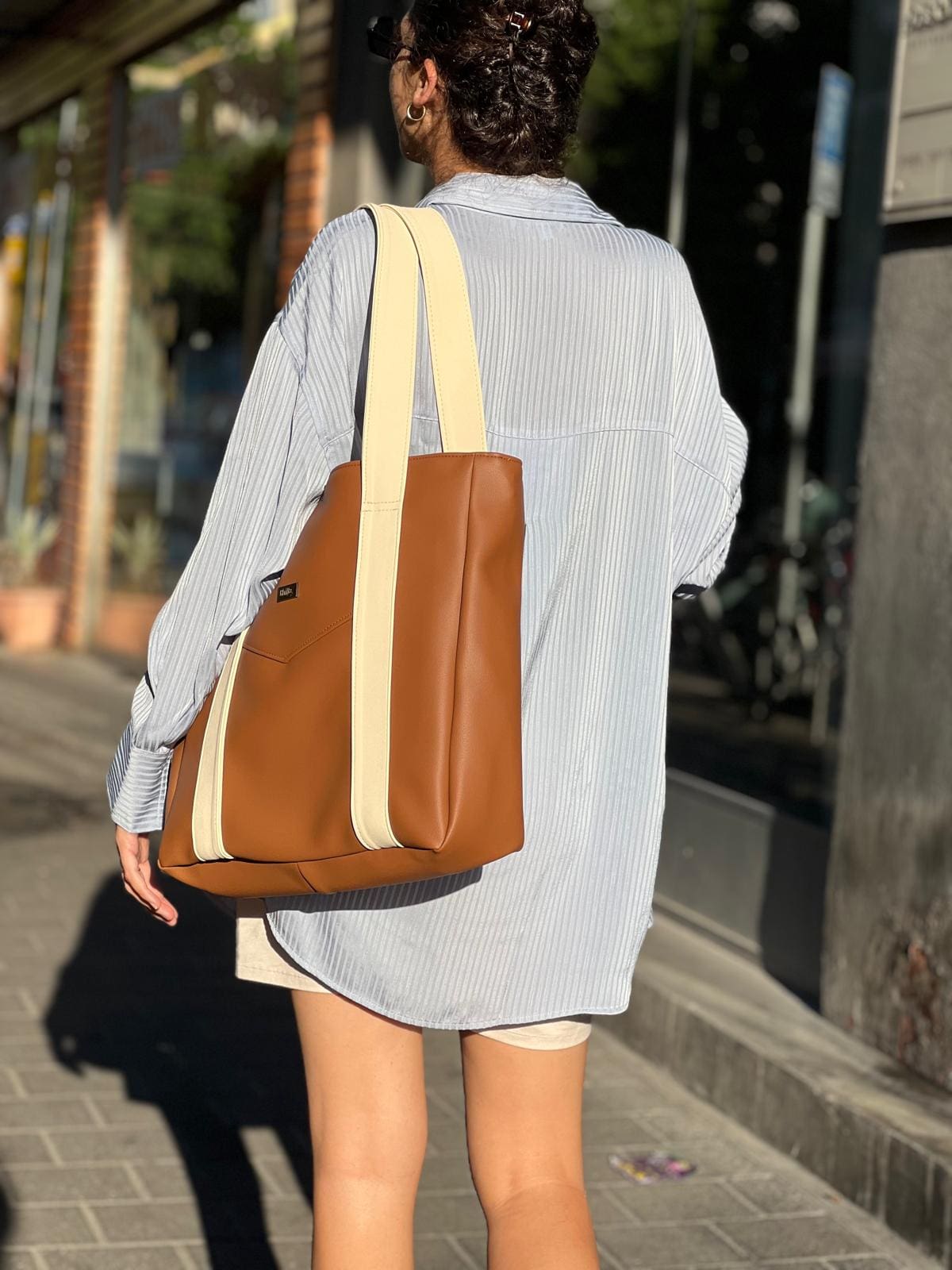 תיק צד גדול ללימודים NOKO קאמל מושלם