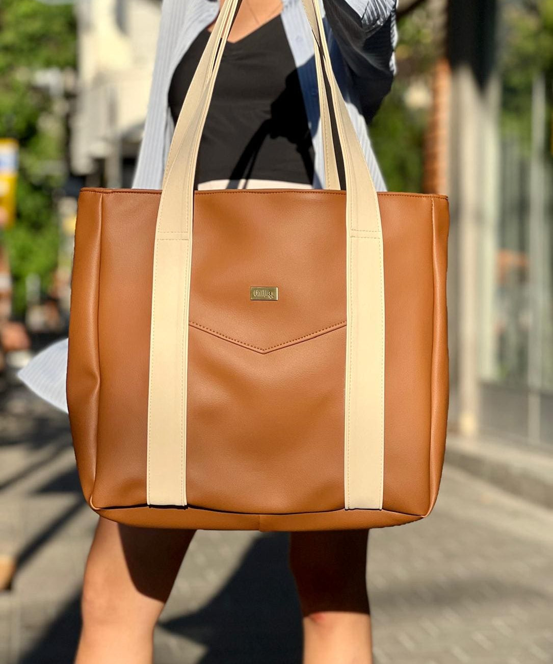 תיק צד גדול ללימודים NOKO קאמל מושלם