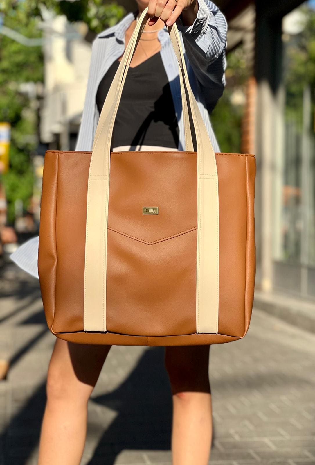 תיק צד גדול ללימודים NOKO קאמל מושלם