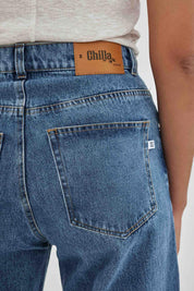 ג'ינס ארוך Light Blue Wide Leg