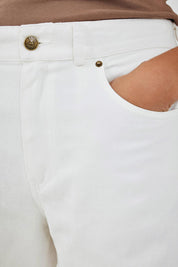 ג'ינס ארוך White Wide Leg