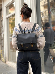 תיק גב/צד Jaffa שחור