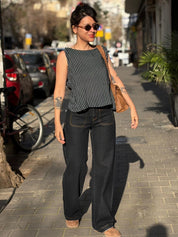 חולצה מכופתרת 'Chloé' פסים