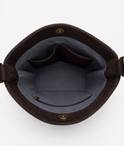 תיק צד Mini Bucket בורדו סוכריה