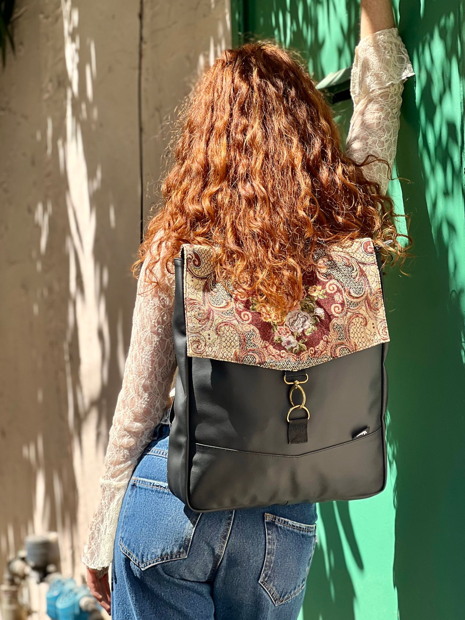 תיק גב סטודנטס גדול מרוקאי
