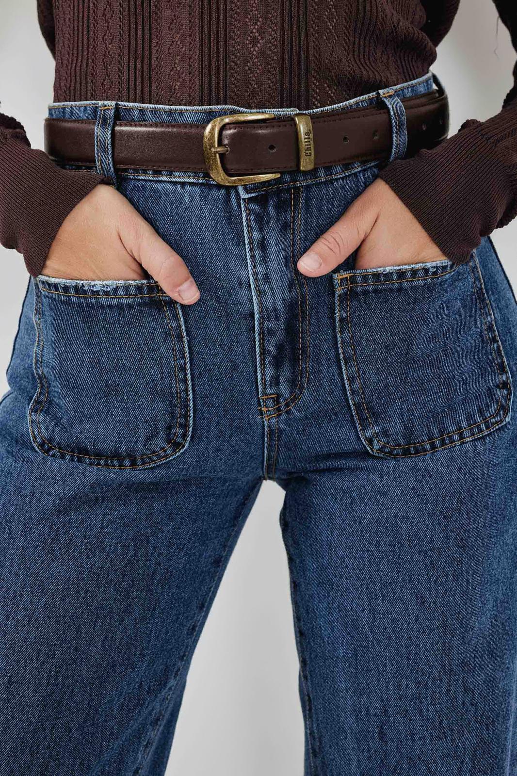 'ג'ינס ארוך וינטאג'