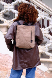 תיק רעות חום בהיר קורדרוי