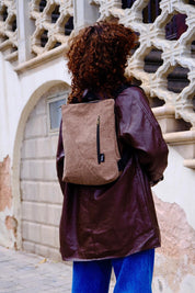 תיק רעות חום בהיר קורדרוי